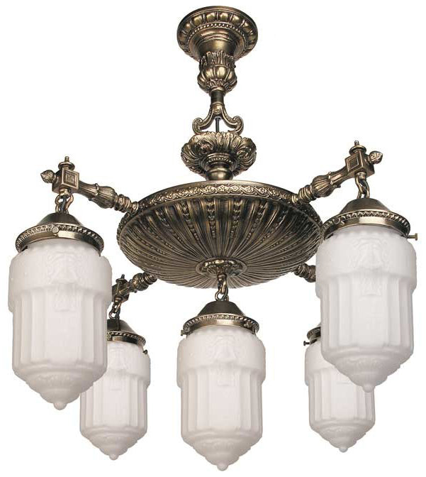 Close Ceiling Chandelier