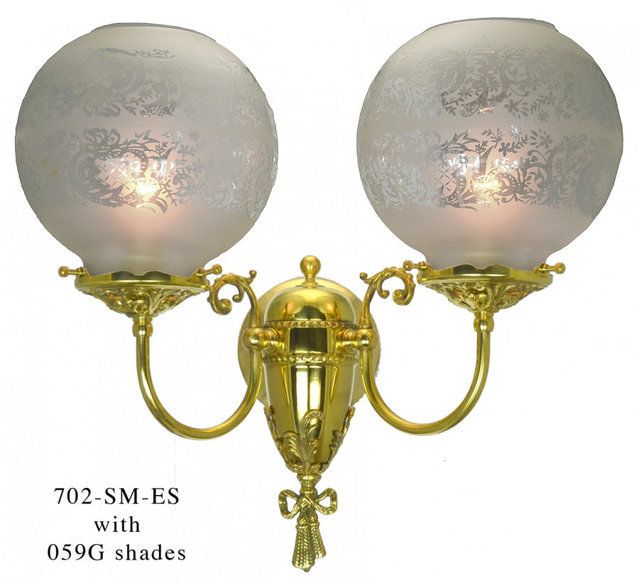 Victorian-Style Wall Sconce--Smaller, Less Wide Version