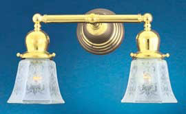 Victorian Double Electric Sconce