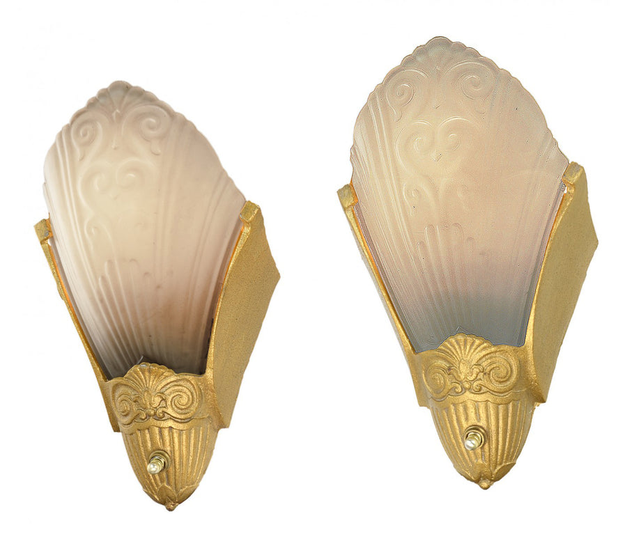 Antique Restored Virden Wall Sconces