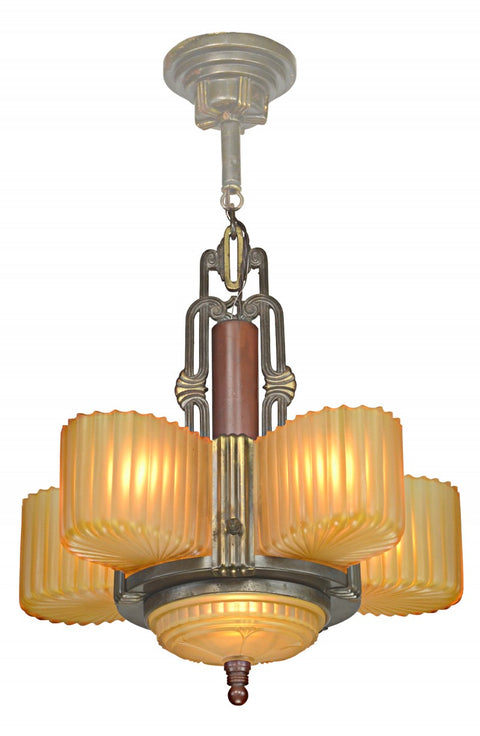 Streamline Top-of-the-Line 6-Shade Chandelier by Markel