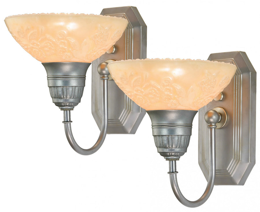 Pair of Art Deco Streamline Sconces