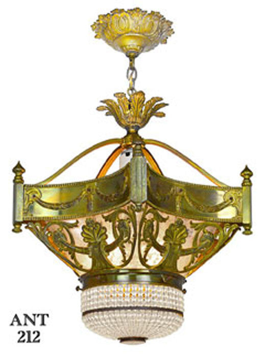 Antique French Turn-of-the-Century Chandelier