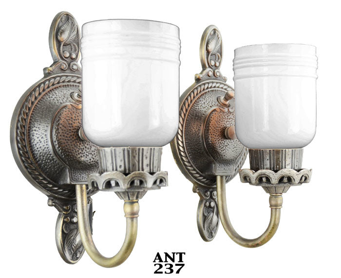 Pair of Antique Edwardian Sconces