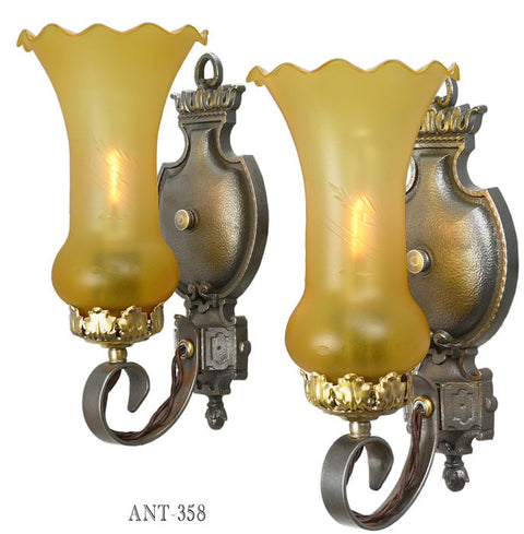 Edwardian style Pair of Sconces Circa 1920