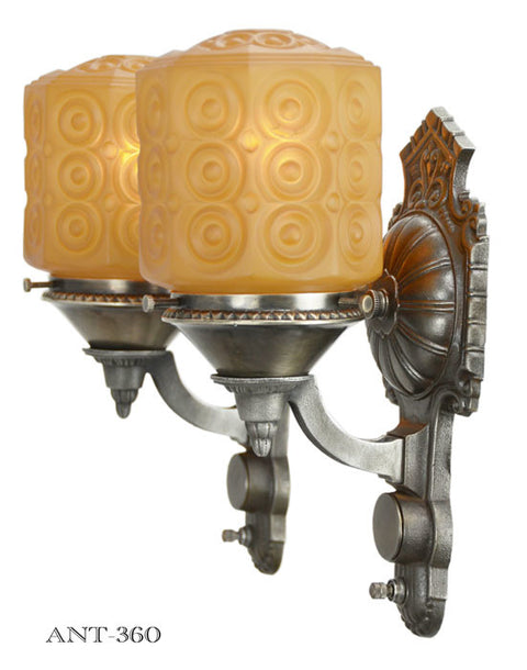 Art Deco - Great Pair of 1920 Wall Sconces