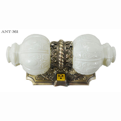 Very Decorative Over-the-Sink Bathroom Light