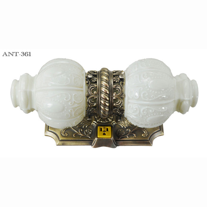 Very Decorative Over-the-Sink Bathroom Light