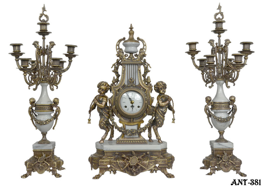 Magnificent Imperial Clock set