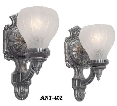 Edwardian Style Pair of Nice Wall Sconces
