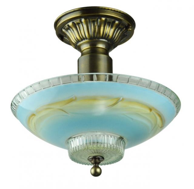 Antique Ceiling Bowl Light Fixture