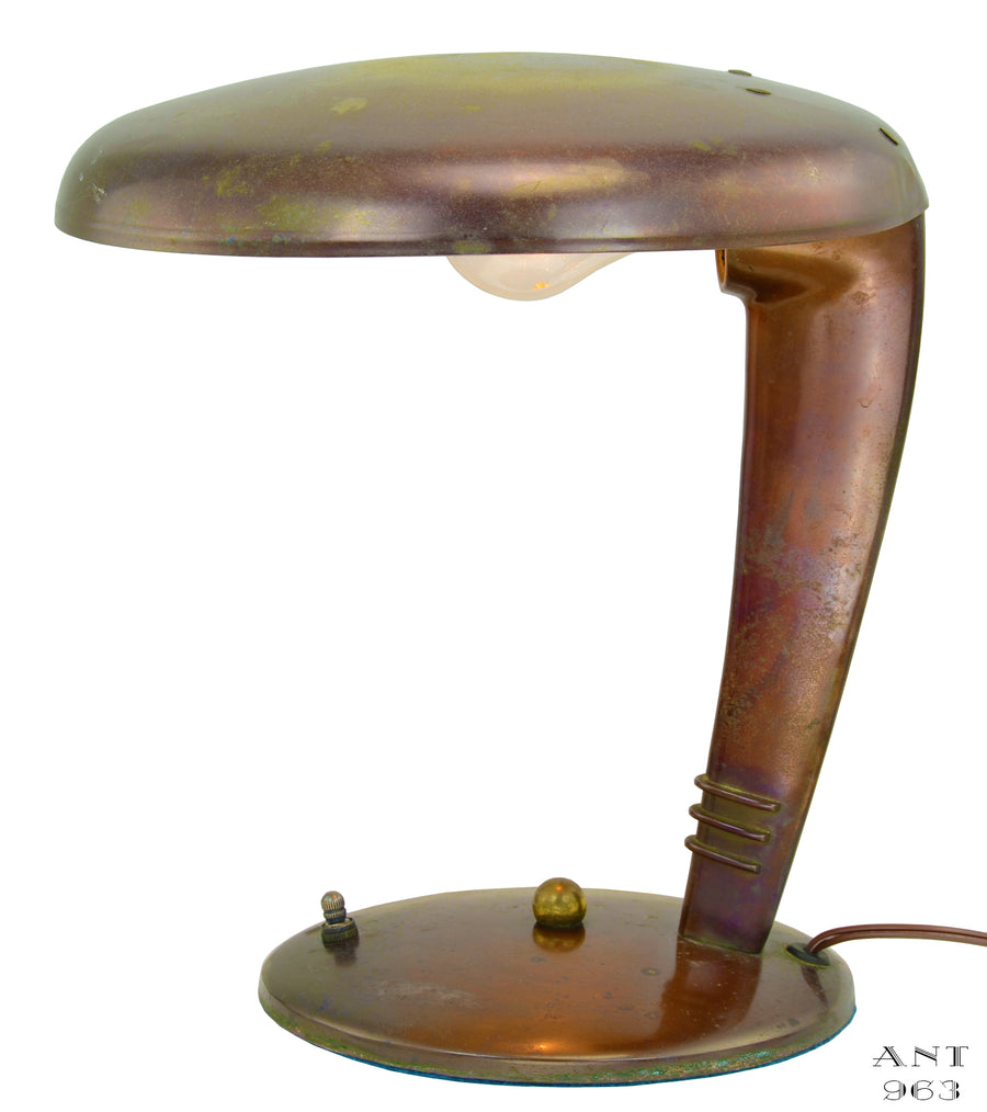 Streamline Deco Table Lamp..Great Iconic Shape Circa 1920-30