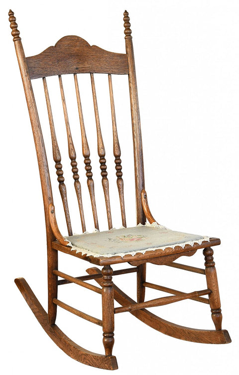 American Oak Spar Back Rocker