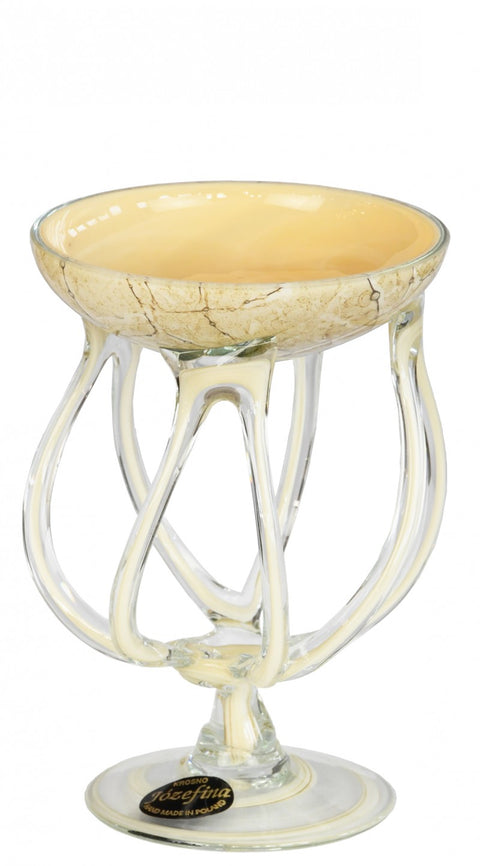 Very Small Fine Art Glass "Jelly" Bowl by Jozefina