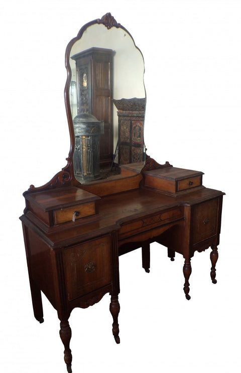 Antique Dresser with Mirror