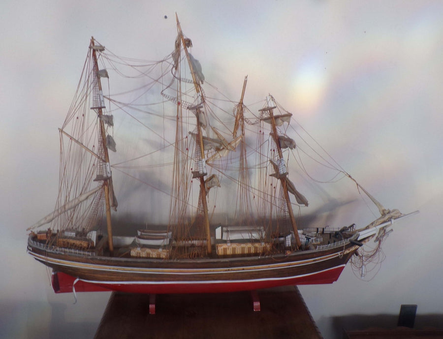 Vintage Model Sailing Ship