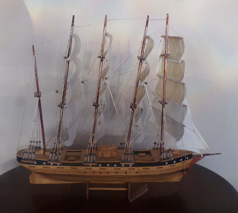 Vintage Model Sailing Ship