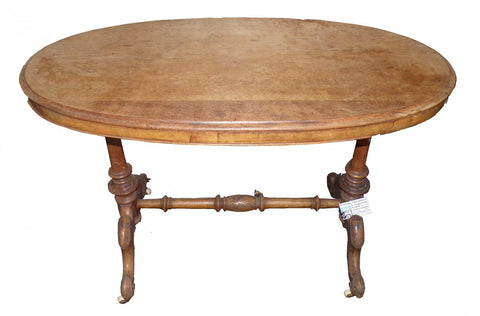 Antique Victorian Oval Table