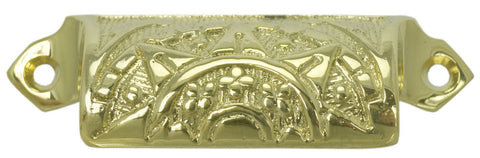 Eastlake Star Pattern Bin Pull