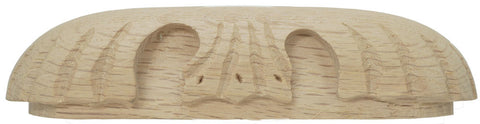 Oak Carved 7" Desk Handle