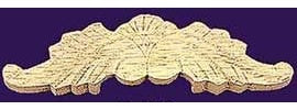 Carved Oak Leaf Motif Handle