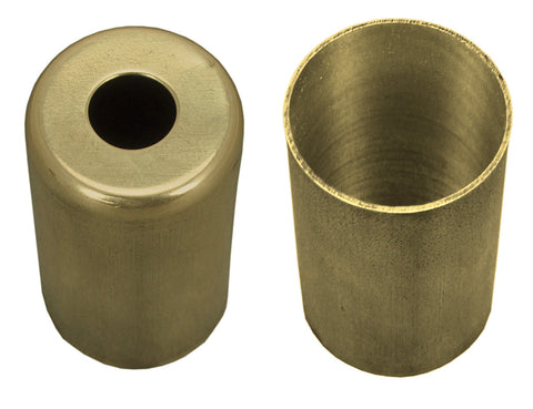 Vintage Furniture Leg Antique Brass Toe Cap