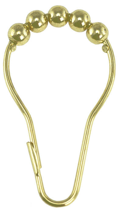 Roller Ball Brass Curtain Ring With Ball Sliders