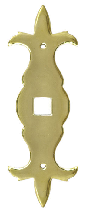 Period Design Backplate with Square Hole