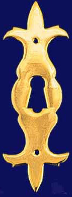 Chippendale Style Vertical Keyhole