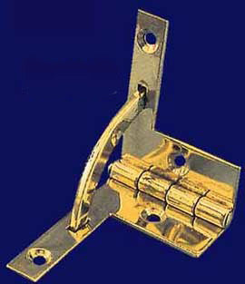 Small Jewelry Box Quadrant Hinge -