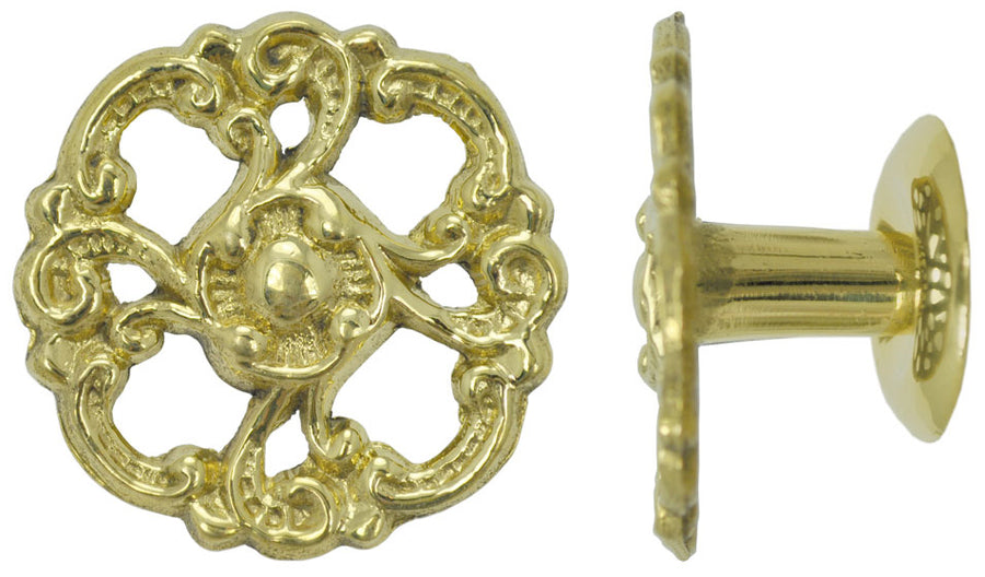 Vintage Style Large Scroll Design Knob
