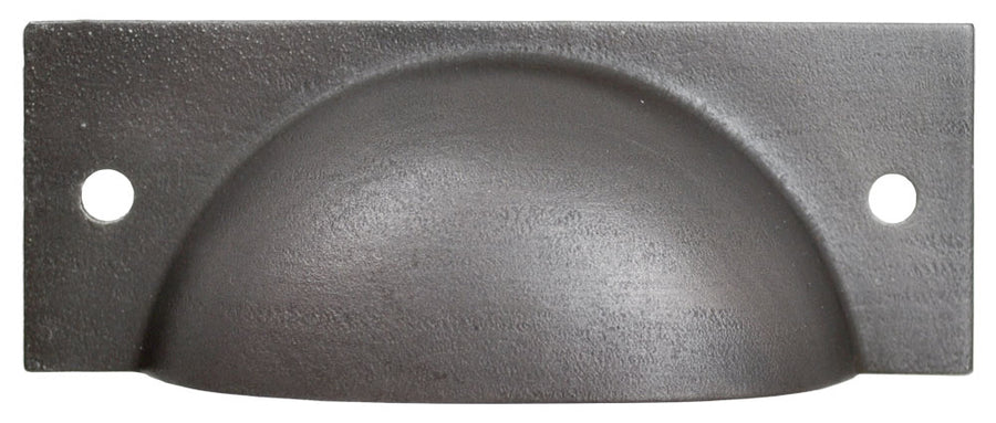 Hardware Rustic Steel Bin Pull Or File Cabinet Handle 2 3/4" Boring