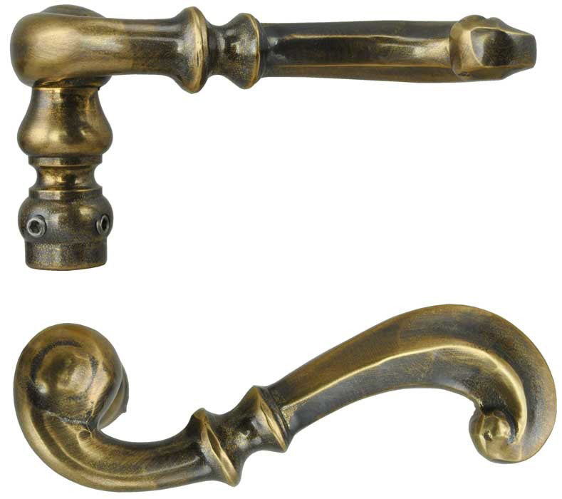 Victorian Style French Lever Handle Right Hand (L-12R)