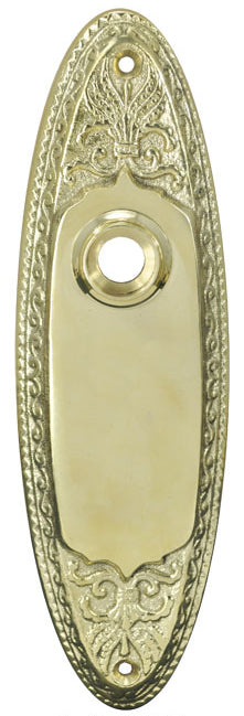 Vintage Style Oval Doorknob Receiver Door Plate