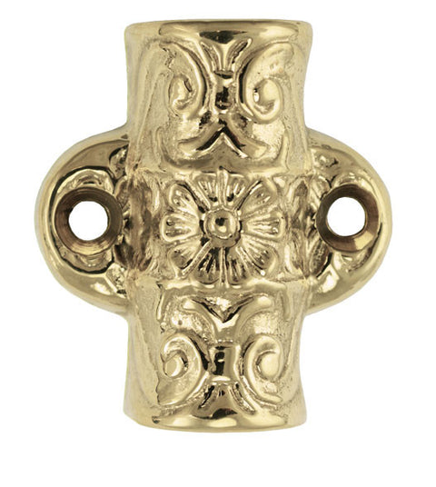 Single Decorative Floral Guide Cover for Cremone Bolts (M-14CPS)