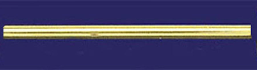 Polished Unlacquered Brass 4' Long, 5/8" Diameter Rod
