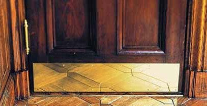 Brass Kickplate 6" X 34"