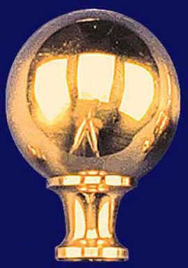 Brass Bed Post Ball Finial