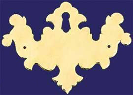 Large Keyhole To Match Chippendale P-17A Handle