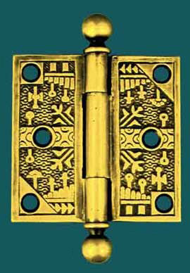 Victorian 3" X 3" Windsor Pattern Hinge