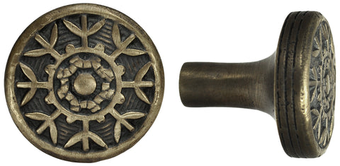 Victorian Windsor Pattern 1 1/4" Cabinet Knob (ZB-J52)