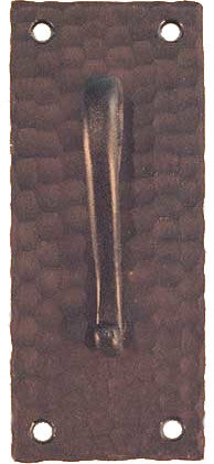 Arts & Crafts Large Copper Handle