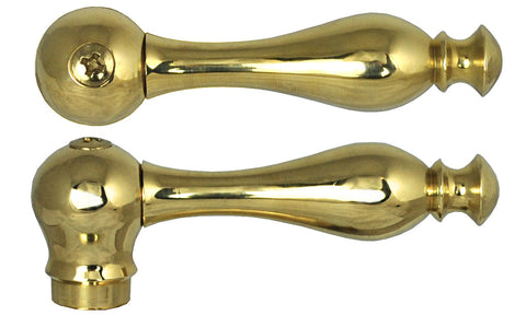 Solid Brass Lever Handle For Bathroom