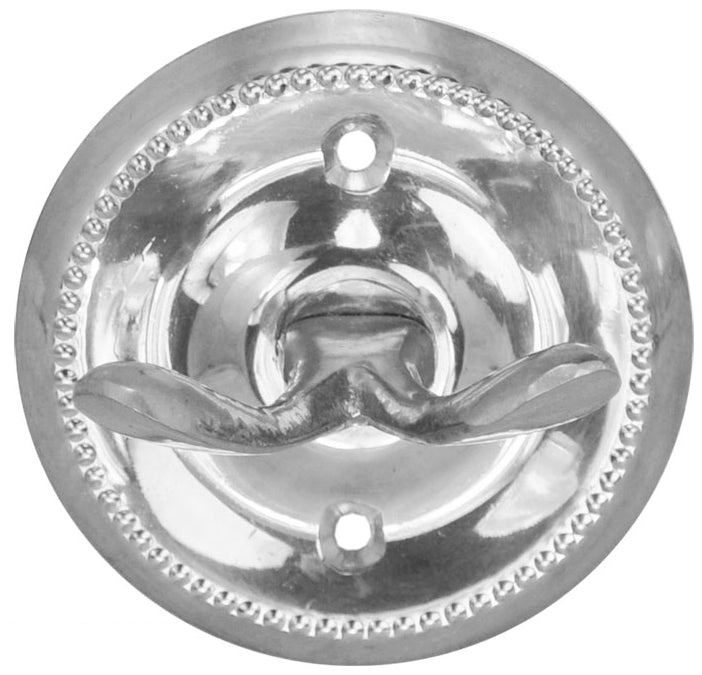 Beaded Edge Design Robe Hook