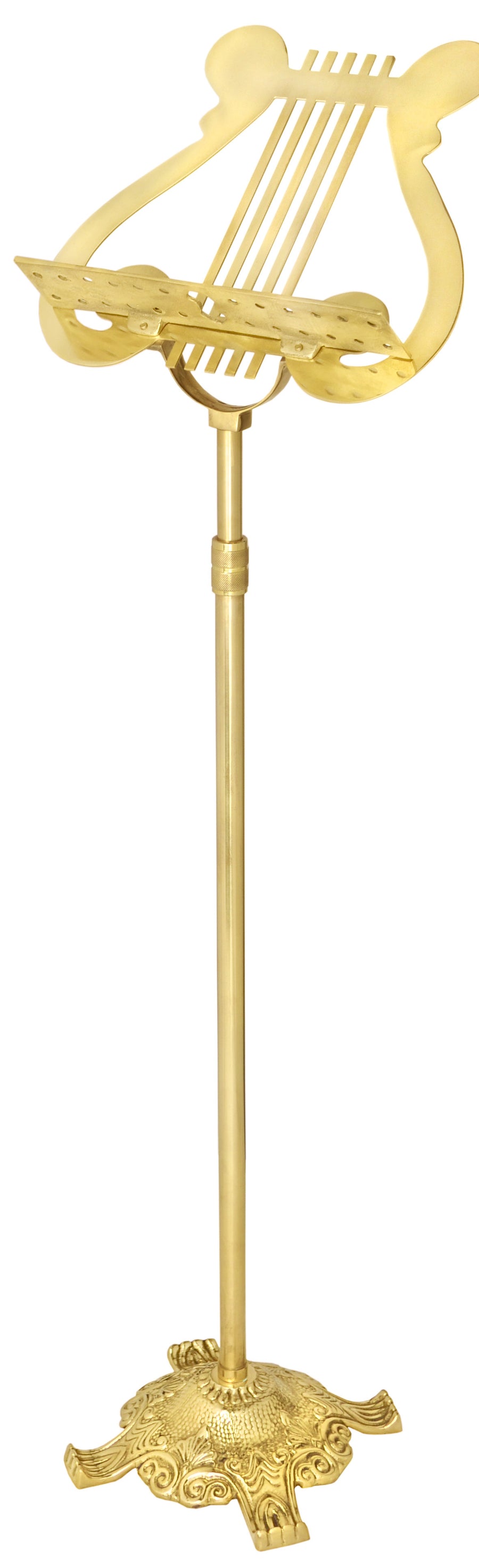 Decorative Brass Adjustable Music Stand