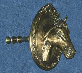Horse Head Curtain Tie Back