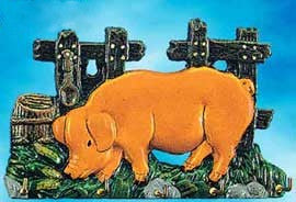 Pig Key Rack
