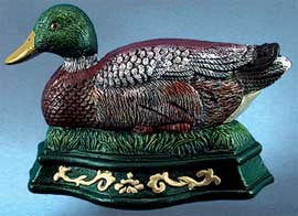 Cast Iron Door Stop Duck