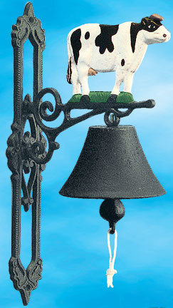 Western Style Cast Iron Bell Cow
