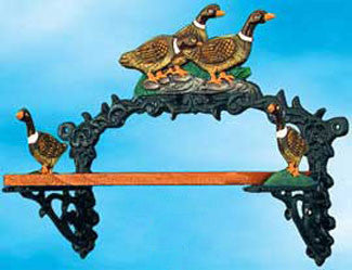 Cast Iron Duck Small Shelf